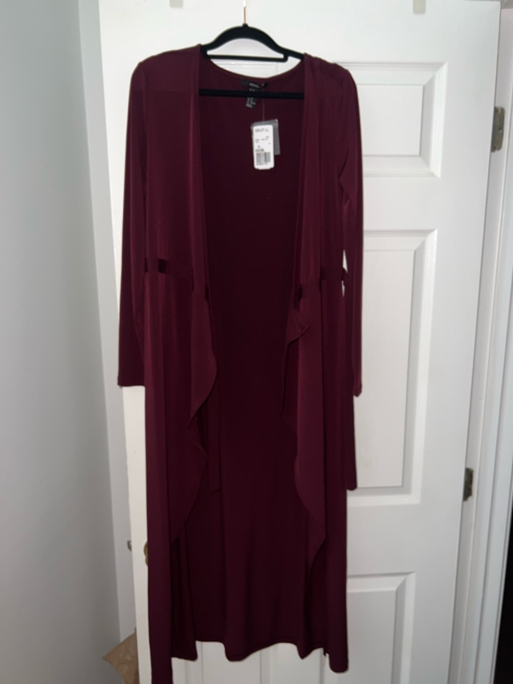Forever 21 Plum Long Sleeve Dress